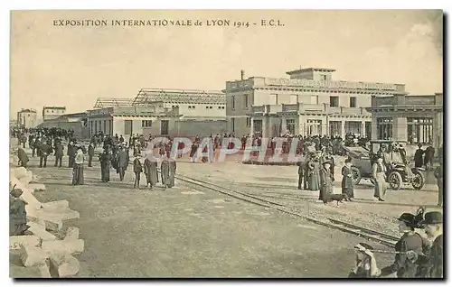 Cartes postales Exposition Internationale de Lyon 1914