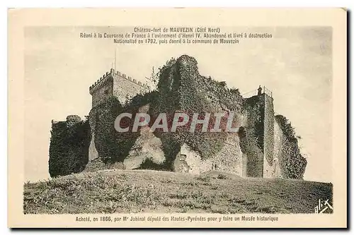 Cartes postales Chateau fort de Mauvezin Cote Nord