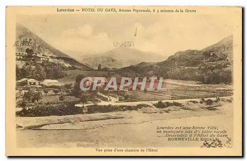 Cartes postales Lourdes Hotel du Gave Avenue Peyramale