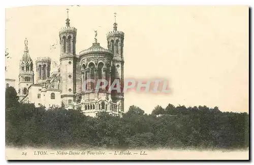 Cartes postales Lyon Notre Dame de Fourviere l'Abside