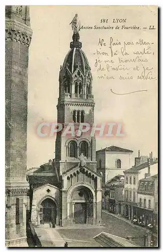 Cartes postales Lyon Ancien Sanctuaire de Fourviere