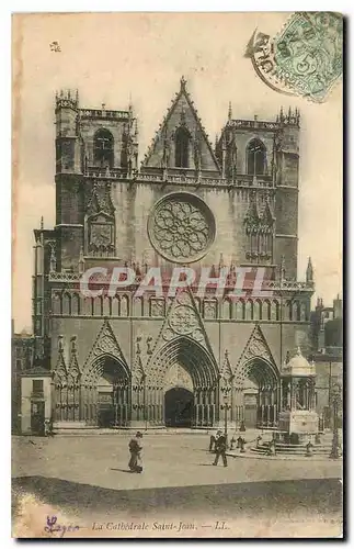 Cartes postales Lyon La Cathedrale Saint Jean
