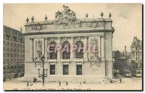 Cartes postales Lille Le Grand Theatre