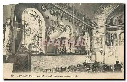 Cartes postales Dunkerque En Votos a Notre Dame des Dunes