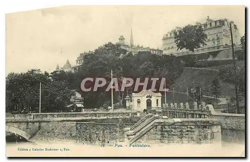 Cartes postales Pau Funiculaire