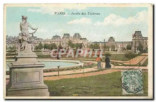 Ansichtskarte AK Paris Jardin des Tuilleries