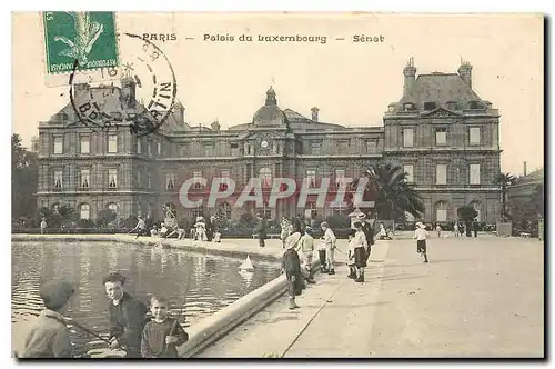 Cartes postales Paris Palais du Luxembourg Senat Enfants