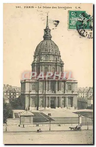 Ansichtskarte AK Paris Le Dome des Invalides