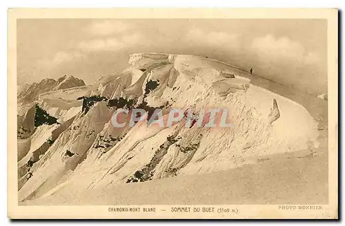 Cartes postales Chamonix mont Blanc Sommet du Buet