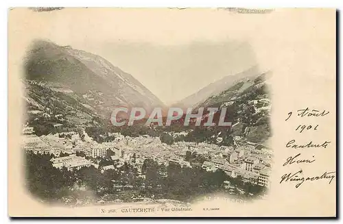 Cartes postales Cauterets Vue Generale