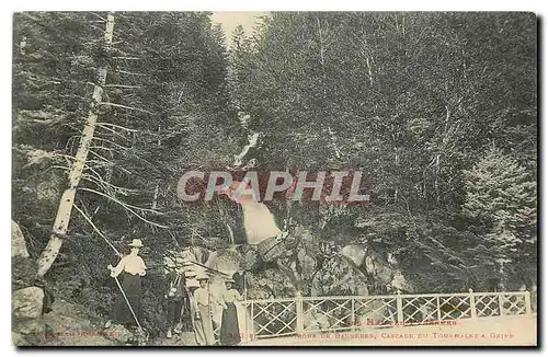 Cartes postales Environs de Bagneres Cascade du Tourmalet a Gripp