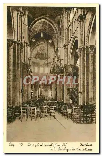 Cartes postales Paray le Abonial de la Basilique du Sacre Coeur
