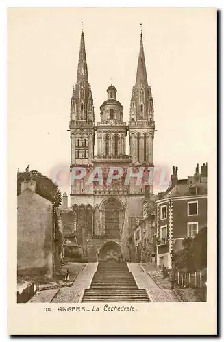 Cartes postales Angers La Cathedrale