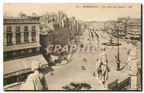 Cartes postales Bordeaux Les Allees de Tourny