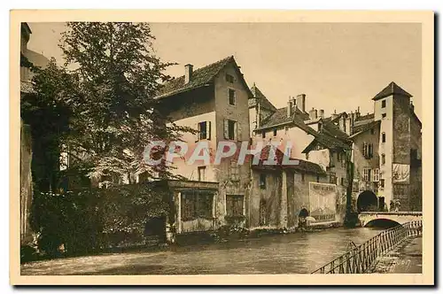 Ansichtskarte AK Annecy Hte Savoie Vieilles Maisons en bordure du Thiou