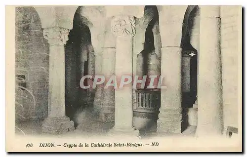 Cartes postales Dijon Crypte de la Cathedrale Saint Benigne