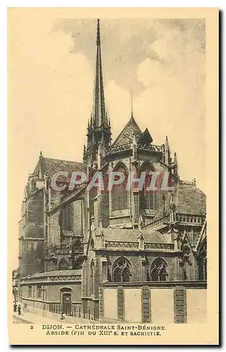 Ansichtskarte AK Dijon Cathedrale Saint Benigne Abside