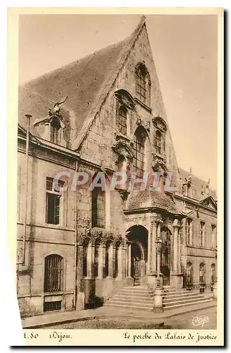 Ansichtskarte AK Dijon Porche du palais de Justice