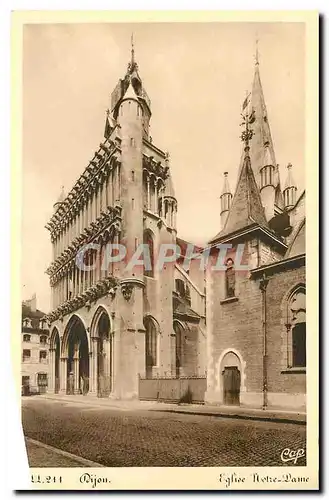 Cartes postales Dijon Eglise Notre Dame