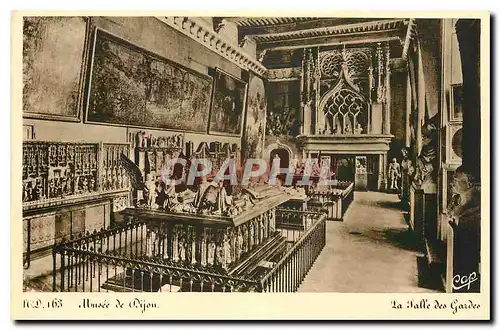 Cartes postales Musee de Dijon La Salle de Gardes