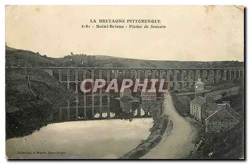 Cartes postales Le Bretagne Pittoresque Saint Brieuc Viaduc de Souzain