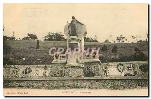 Cartes postales Fontenoy Monument