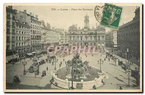 Cartes postales Lyon Place des Terreaux