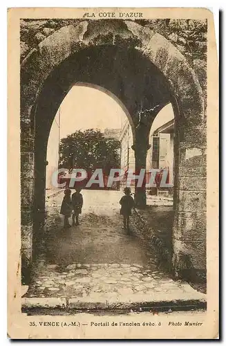 Cartes postales La Cote D'Azur Vence A M Pottail de l'ancien eveche