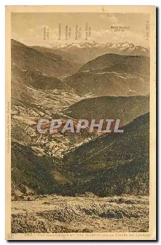 Cartes postales Vue panoramique du Col d'Aspin