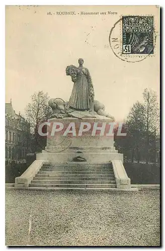 Ansichtskarte AK Roubaix Monument aux Morts