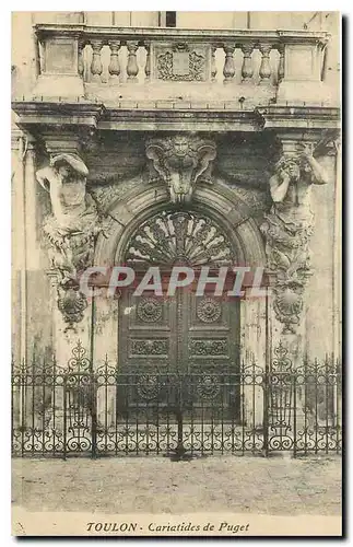 Cartes postales Toulon Cariatides de Puget