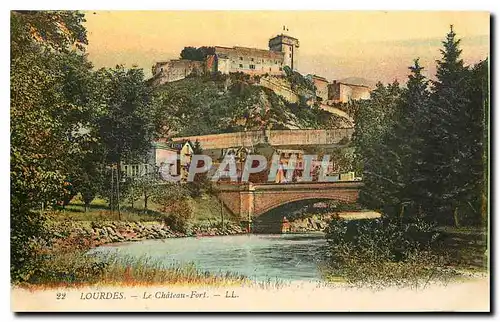 Cartes postales Lourdes Le Chateau Fort