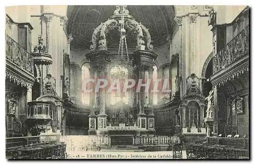 Ansichtskarte AK Tarbes Htes Pyr Interieur de la Cathedrale