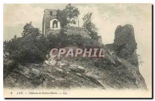 Cartes postales Luz Chateau de Sainte Marie