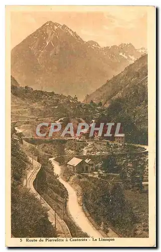 Cartes postales Route de Pierrefitte a Cauterets Le Limacon