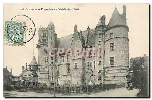 Ansichtskarte AK Bourges facade Sud du Palais Jacques Coeur