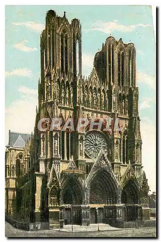 Cartes postales Reims Cathedrale