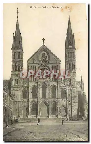 Cartes postales Reims Basilique Saint Remi