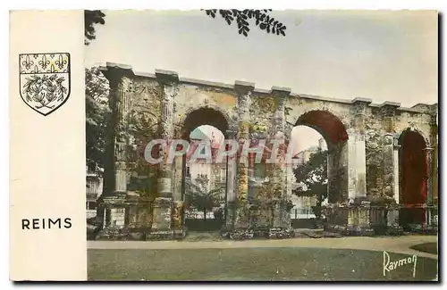 Ansichtskarte AK Reims Images de France La Porte de Mars