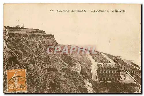 Cartes postales Saine Adresse La Falaise et l'Hotellerie