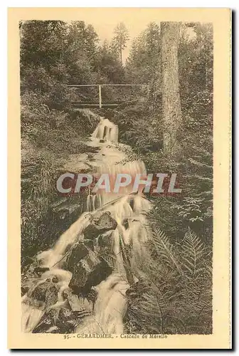 Cartes postales Gerardmer Cascade de Merelle