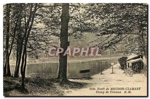 Ansichtskarte AK Foret de Meudon Clamart Etang de Trivaux