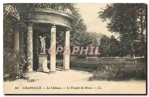 Ansichtskarte AK Chantilly Le Chateau Le Temple de Diane