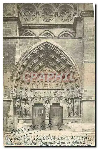 Cartes postales Reims Cathedrale