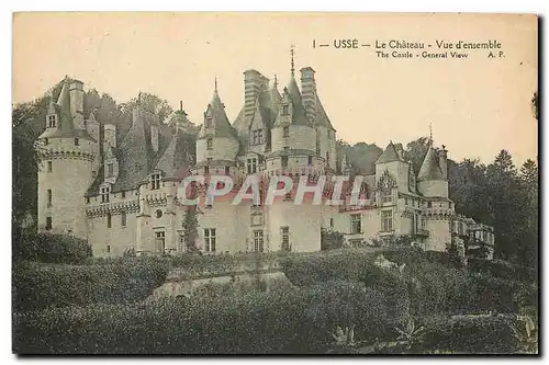 Cartes postales Usse Le Chateau Vue d'ensemble