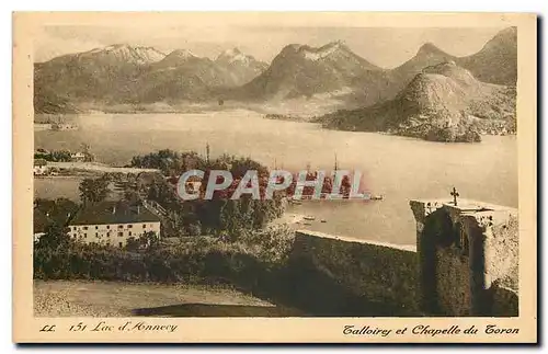 Ansichtskarte AK Lac d'Annecy Chapelle du Toron