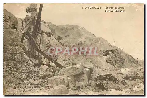 Cartes postales La Pompelle Entree centrale