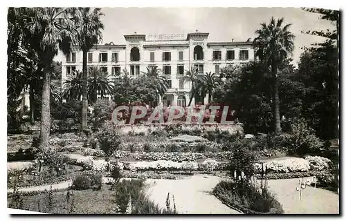 Ansichtskarte AK Ajaccio Corse Les Jardins du Grand Hotel et Continental