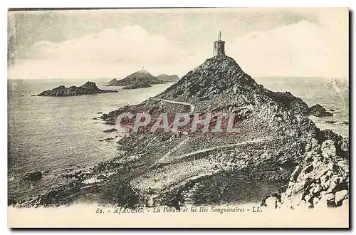 Cartes postales Ajaccio La Parata et les Iles Sanguinaires