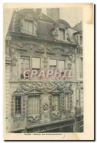 Cartes postales Dijon Maison des Ambassadeurs